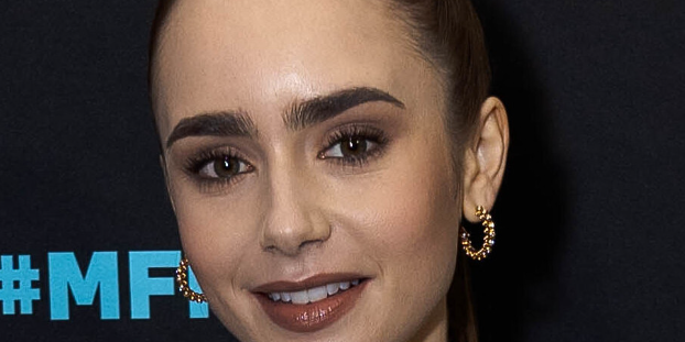 Lily Collins attends the Montclair Film Festival in bold brow look