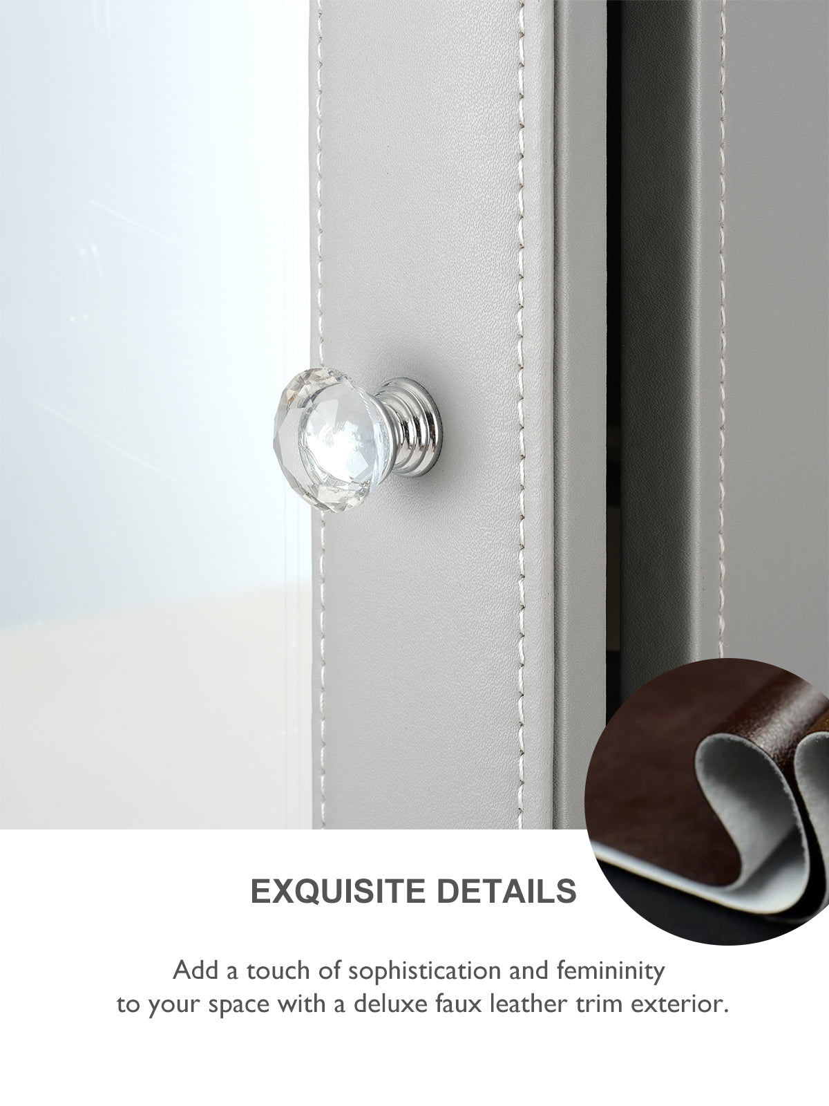 VGI Elegant Jewelry Box with Hammered Metal Cladding and Soft Fabric  Interior (Solaris, Copper Finish)