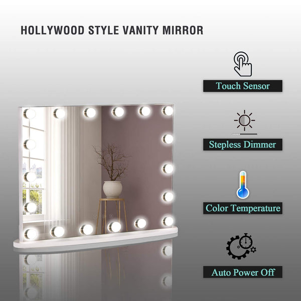 Starry 10 Hollywood Vanity Mirror, Professional LED